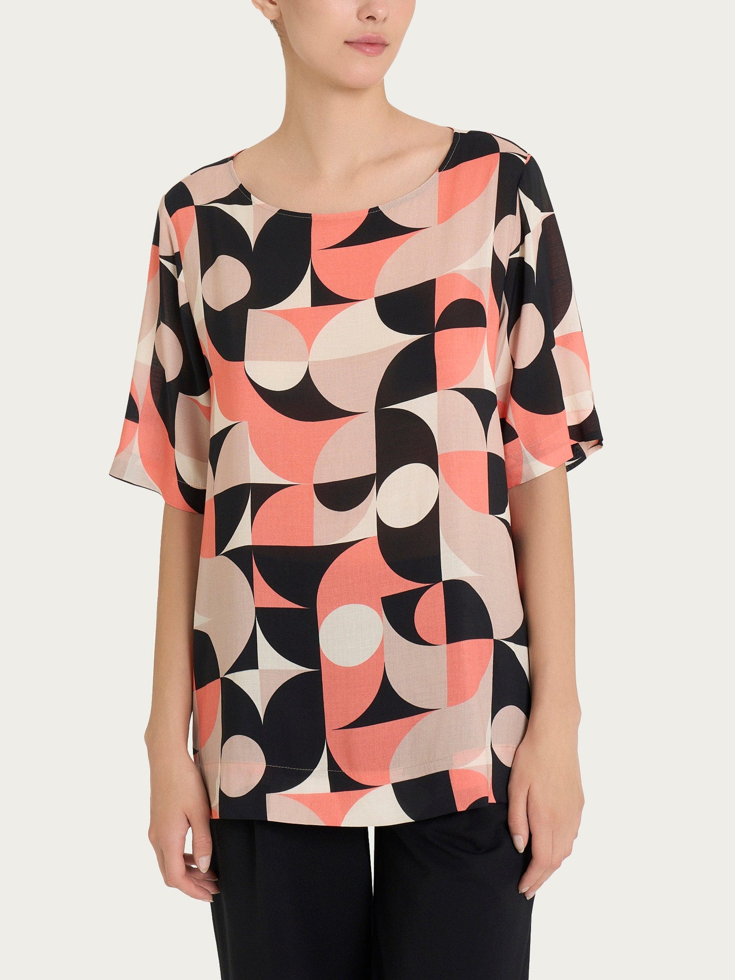T-SHIRT DONNA MM RAGNO FANTASIA PE DQ27S7