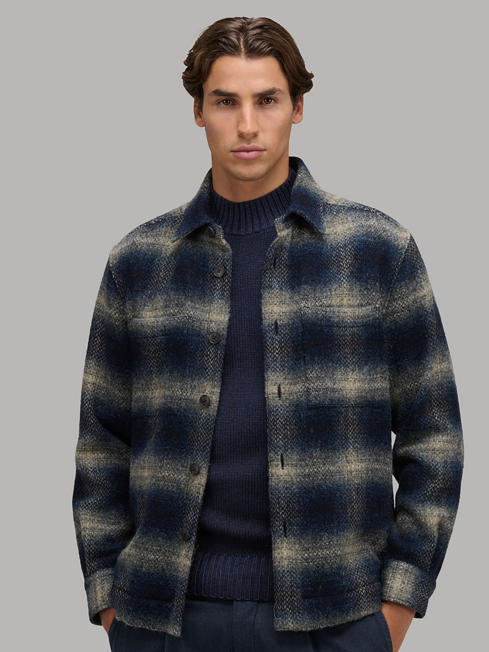 OVER SHIRT SCOZZESE UOMO XACUS 31442 169ML
