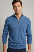 PULLOVER UOMO LUPO ZIP LANA GRAN SASSO 55126 19690 AI