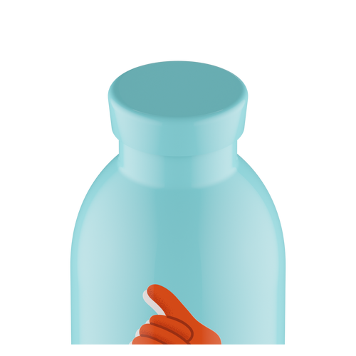 BORRACCIA CLIMA 24BOTTLE 500ML HEY!BLUE
