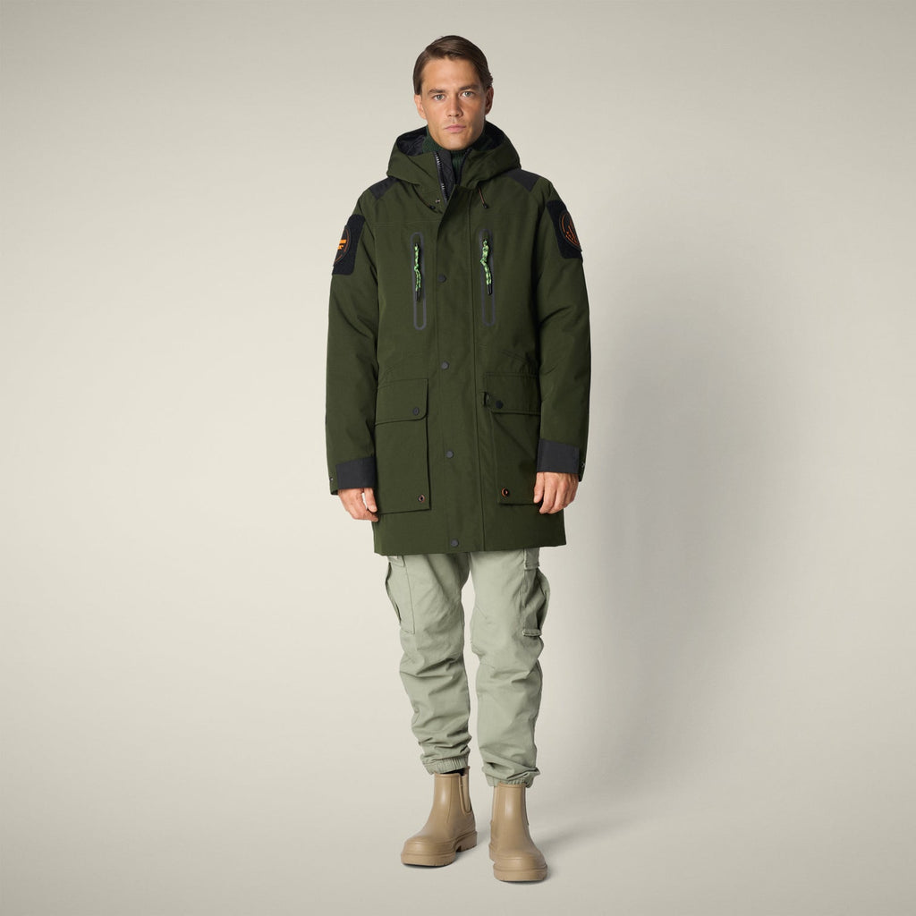 PIUMINO ARTIC UOMO SAVE THE DUCK AI KAILASH P42377M MONT