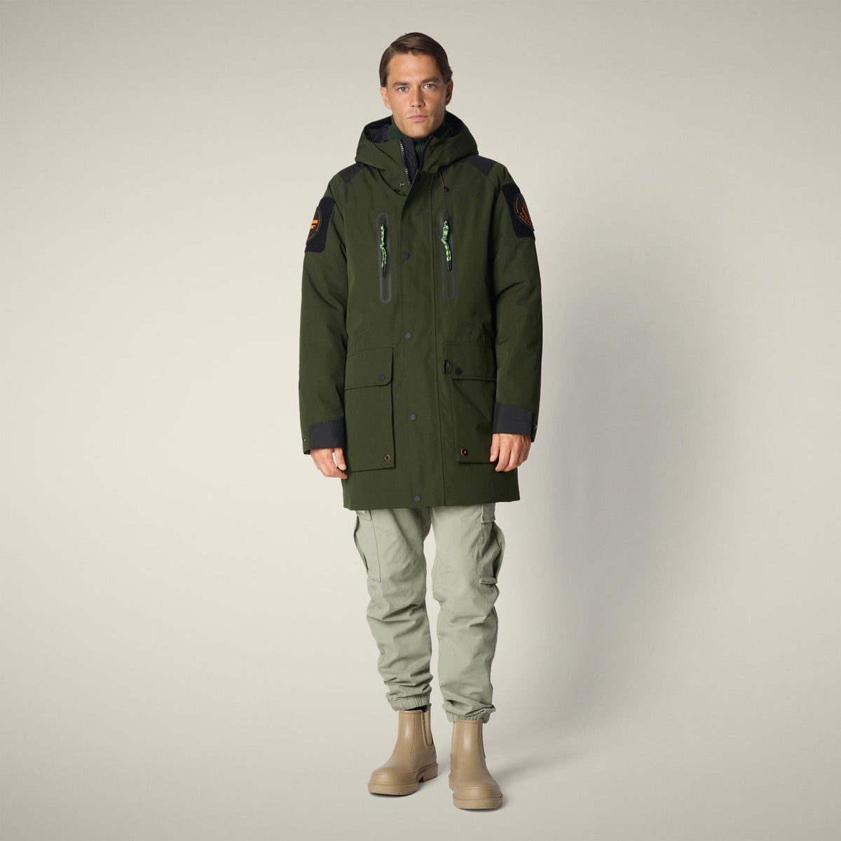 PIUMINO ARTIC UOMO SAVE THE DUCK AI KAILASH P42377M MONT
