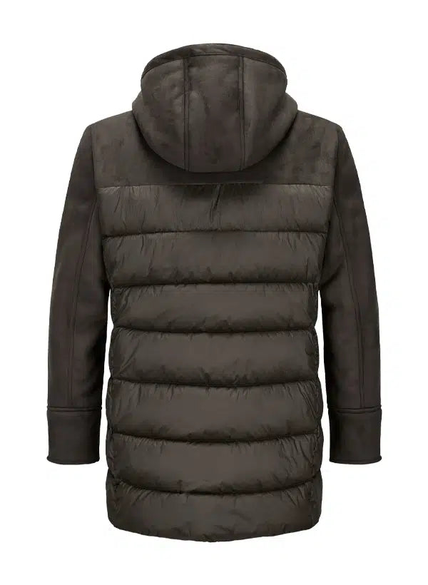 PIUMINO UOMO NYLON E ALCANTARA MILESTONE WYATT
