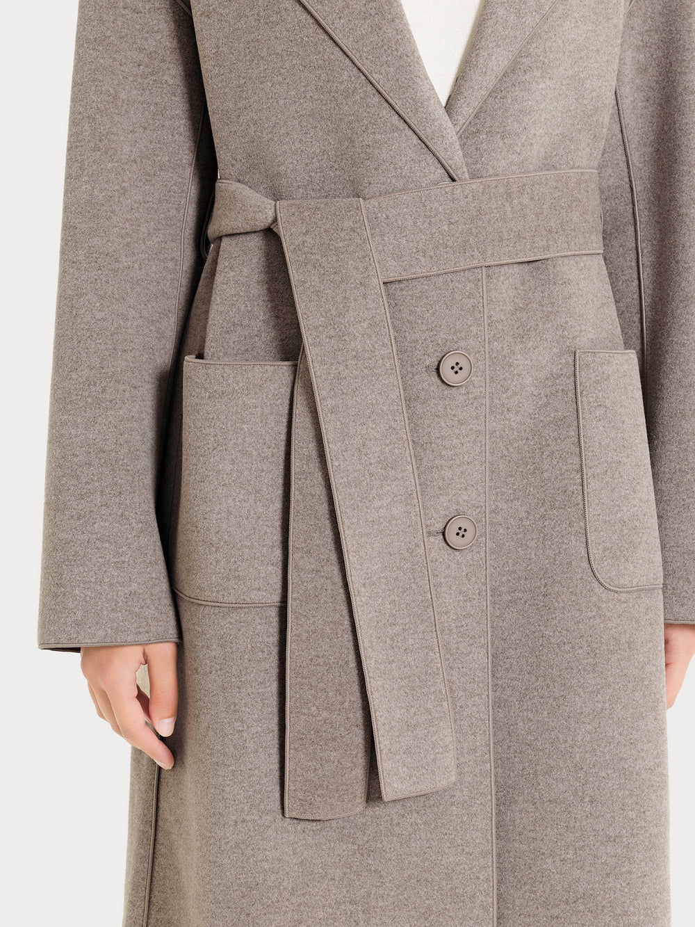 CAPPOTTO LUNGO CON CINTURA DONNA RAGNO DQ61KL