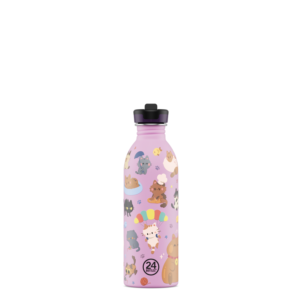 BORRACCIA URBAN BOTTLE KIDS 24BOTTLE 500ML MEOW FRIENDS