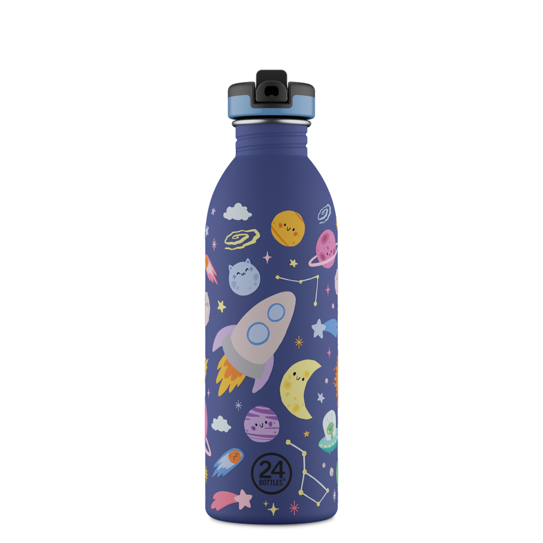 BORRACCIA URBAN KIDS 24BOTTLE 500ML SPACE FRIENDS