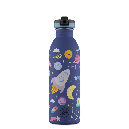 BORRACCIA URBAN KIDS 24BOTTLE 500ML SPACE FRIENDS