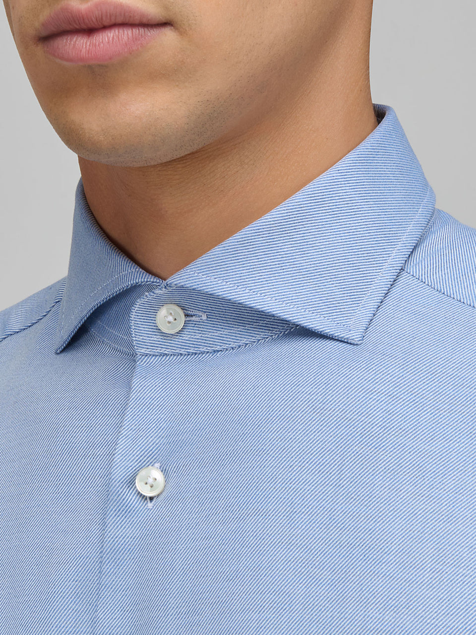 CAMICIA UOMO XACUS DIAGONALE TRAVEL SHIRT 31803 WF588ML TAILOR