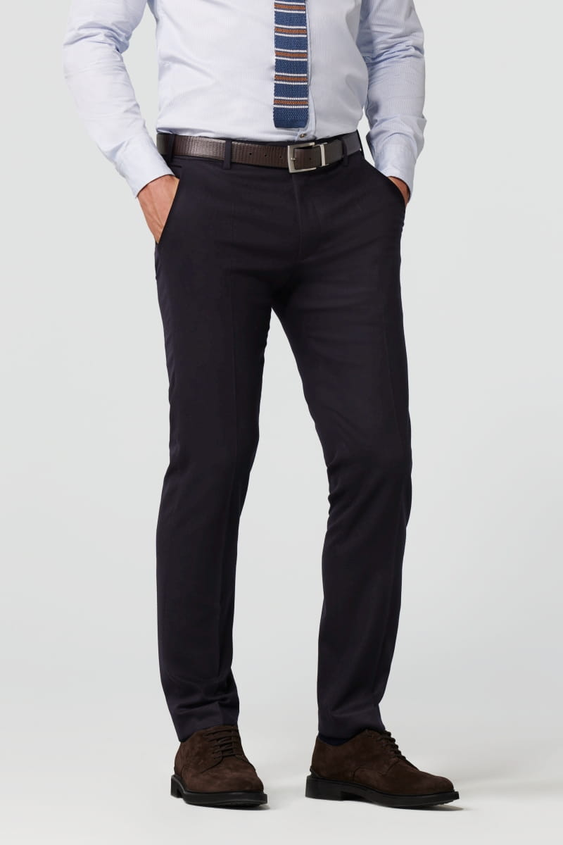 PANTALONE UOMO LANA INVERNALE FLANELLA MEYER DR4 BONN 8901