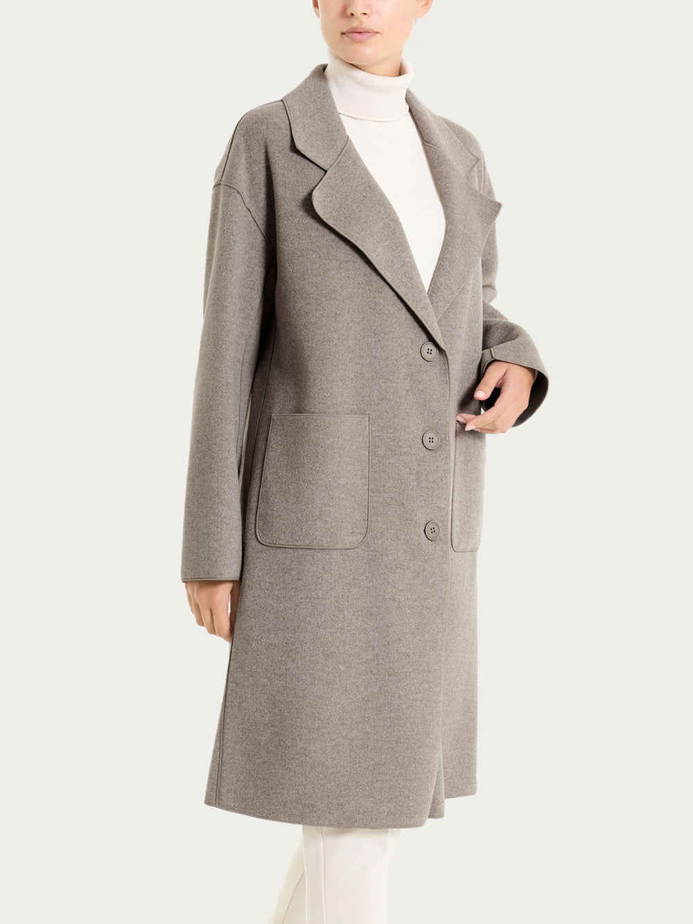 CAPPOTTO CON BOTTONI DONNA RAGNO DQ61KW