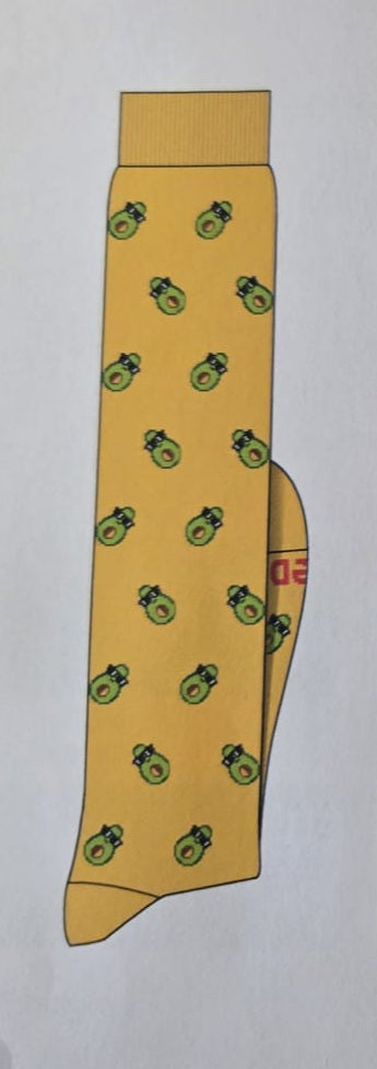 CALZE UOMO LUNGA RED AVOCADO 64098G