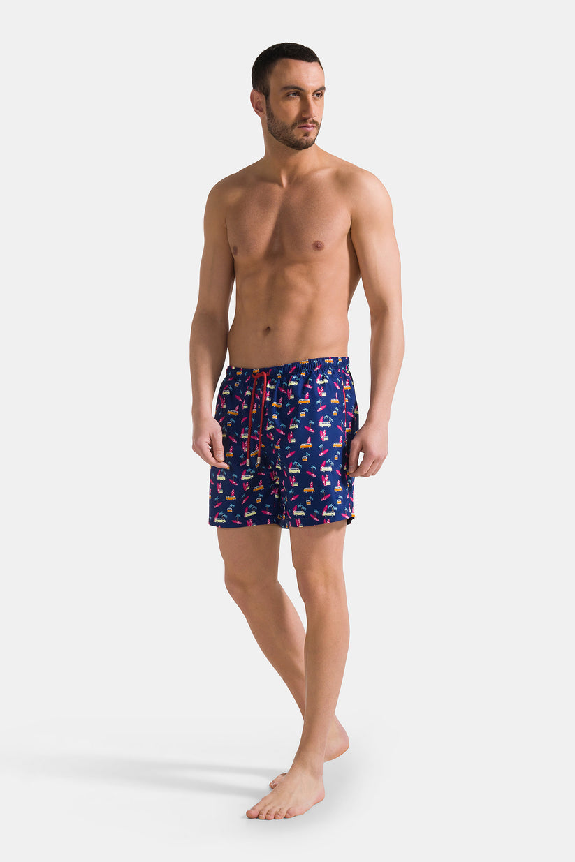 BOXER MARE UOMO RED PULMINI