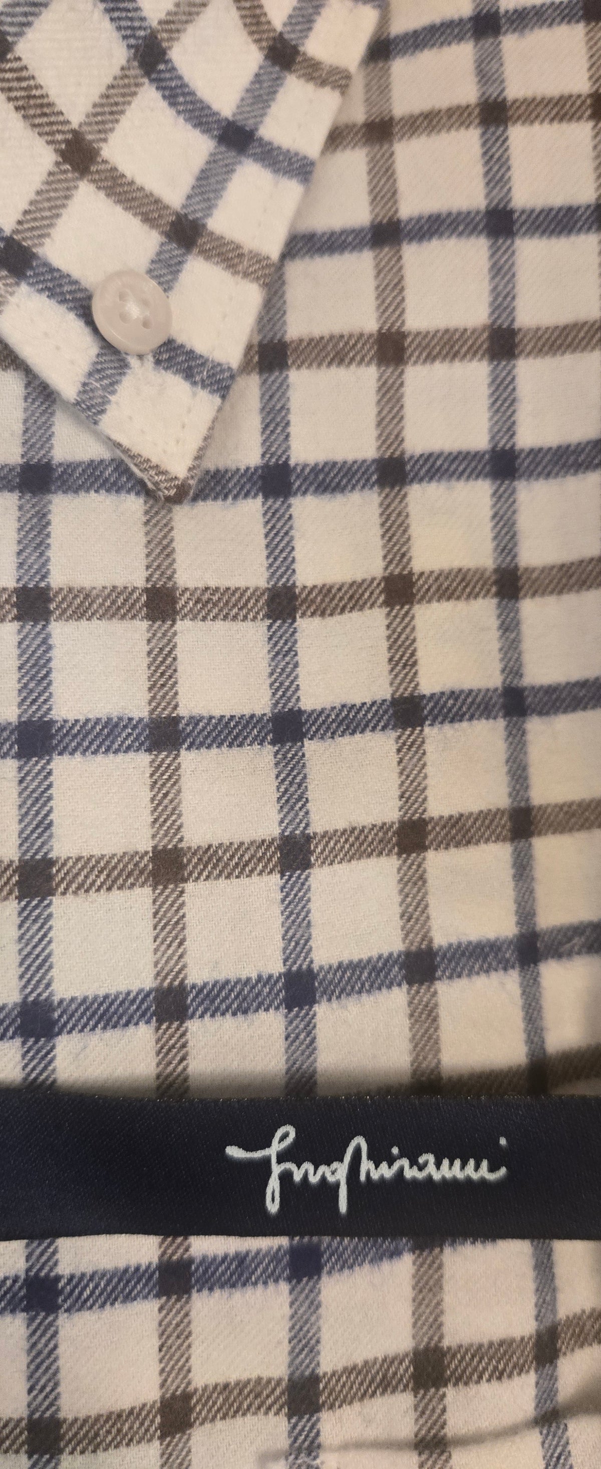 CAMICIA UOMO QUADRO BOTTONDOWN F.INGHIRAMI 6B138 YORK CT