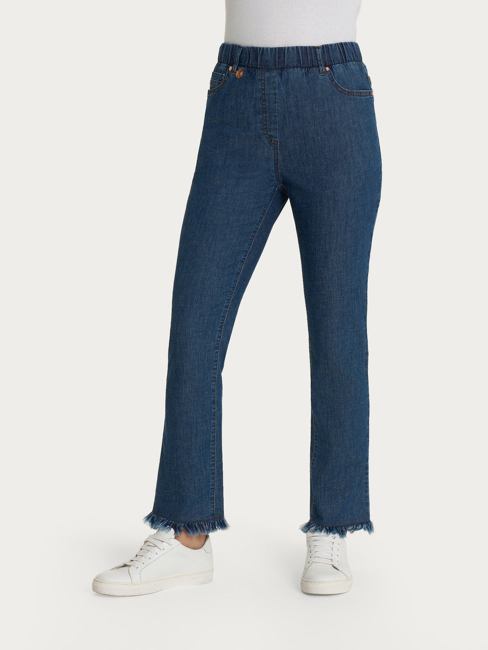 JEANS DONNA FRINGES LEGGERO PE RAGNO DQ11PP
