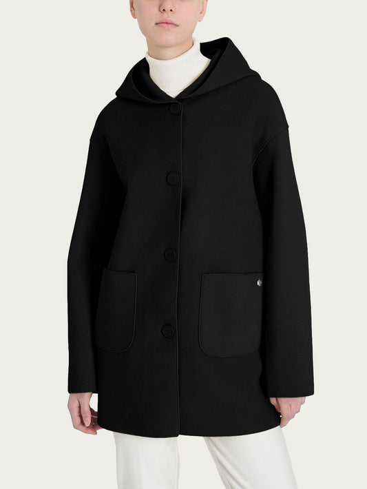 GIACCONE CON CAPPUCCIO DONNA RAGNO DQ61KU