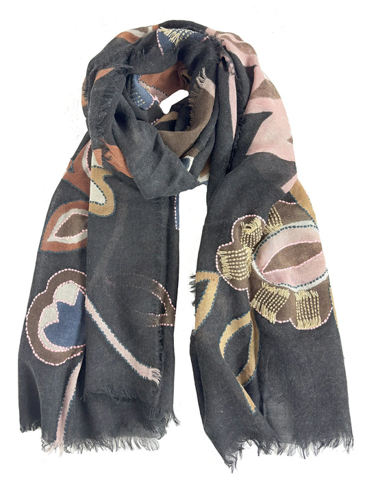 SCIARPA CAMERUCCI AI PAPAVERO 8054