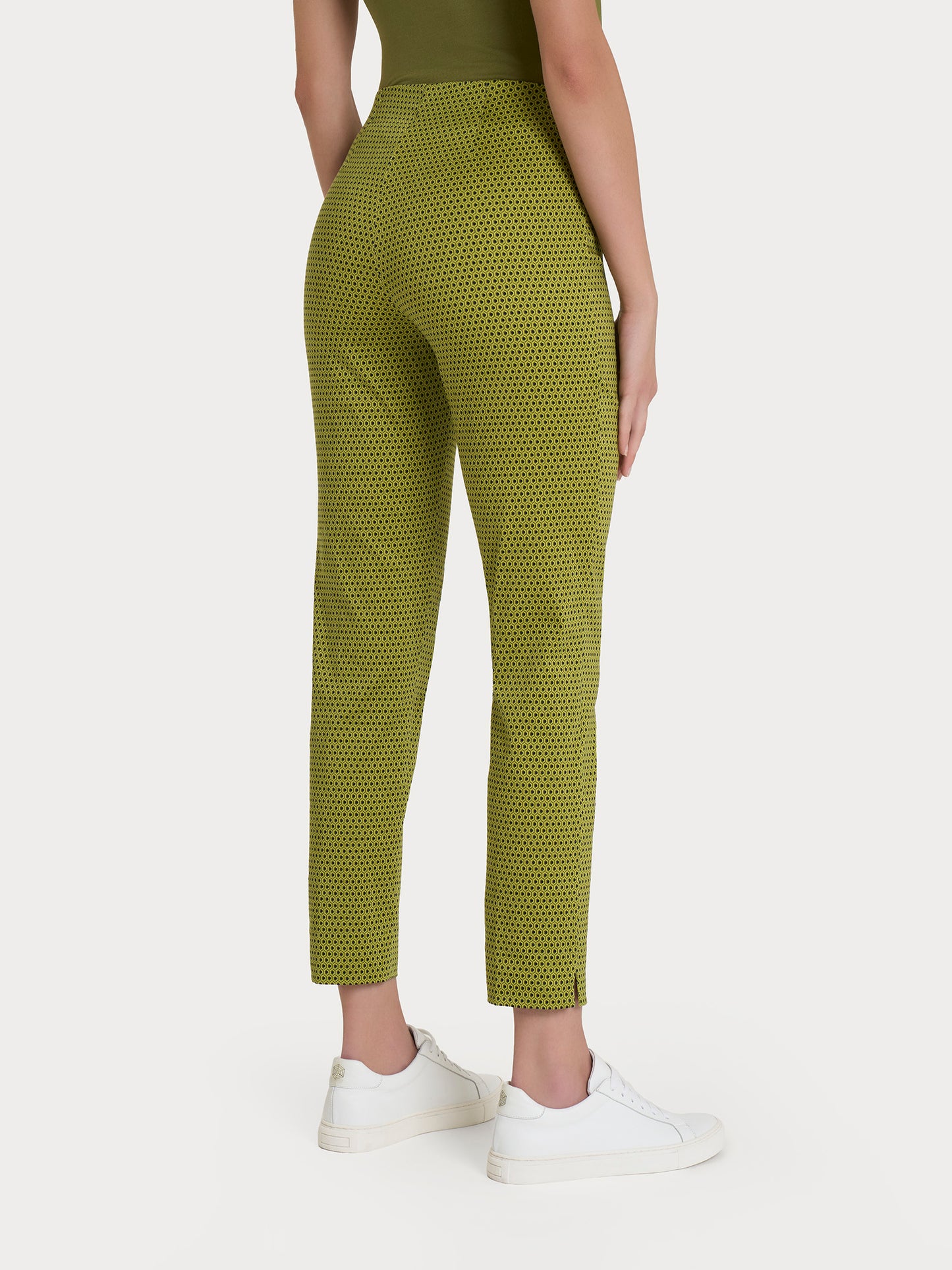 PANTALONE DONNA LEGGERO FANTASIA CAPRI PE DQ32PY