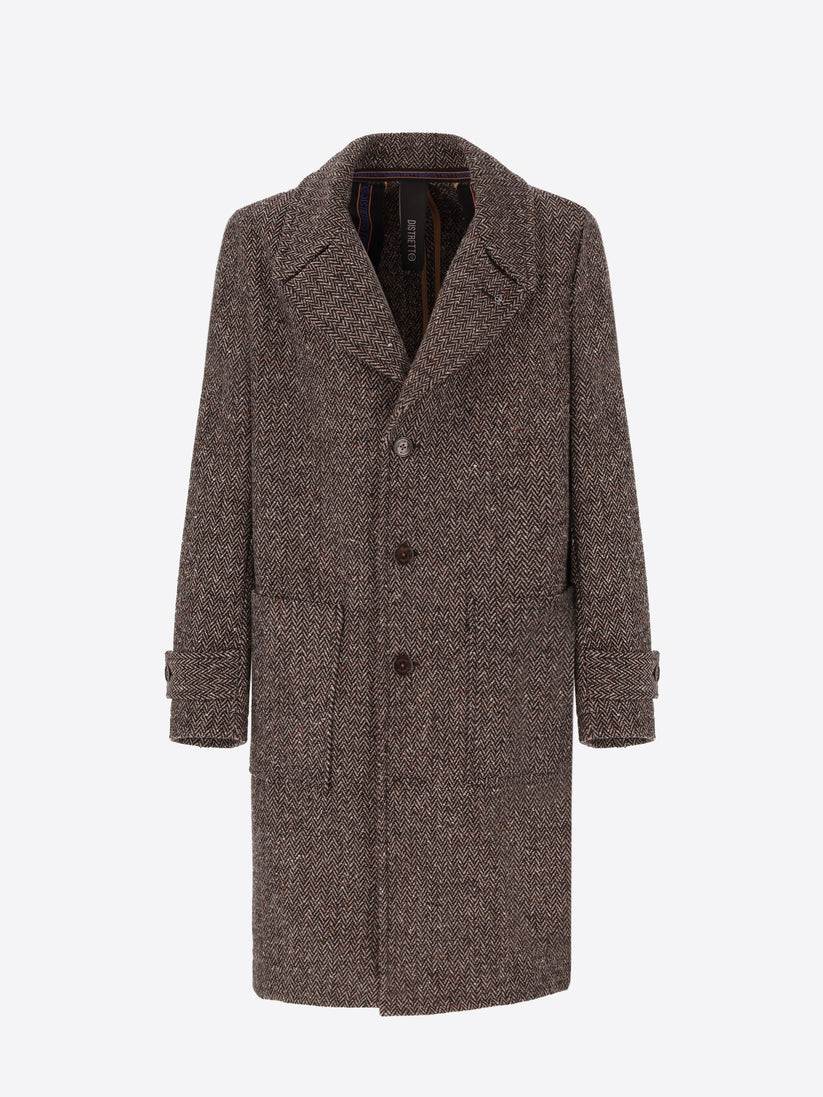 CAPPOTTO OVER IN LANA BOTTONATA LANCASTER AI DISRETTO 12