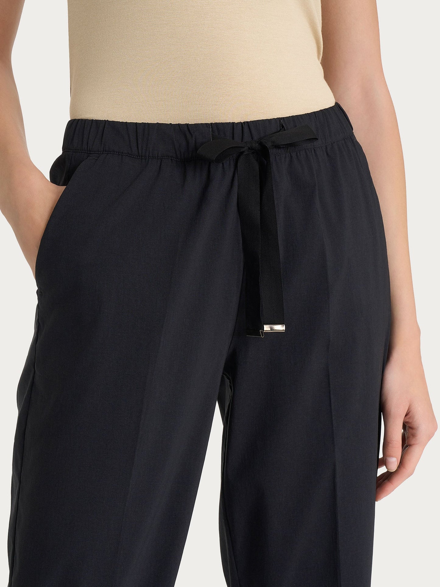 PANTALONE  DONNA LEGGERISSIMO JOGGER PE RAGNO DH15PU