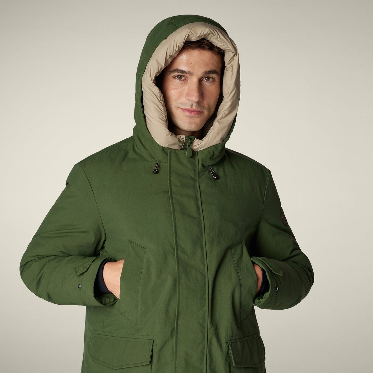 PIUMINO ARTIC UOMO SAVE THE DUCK AI FOREST P42293M COTO