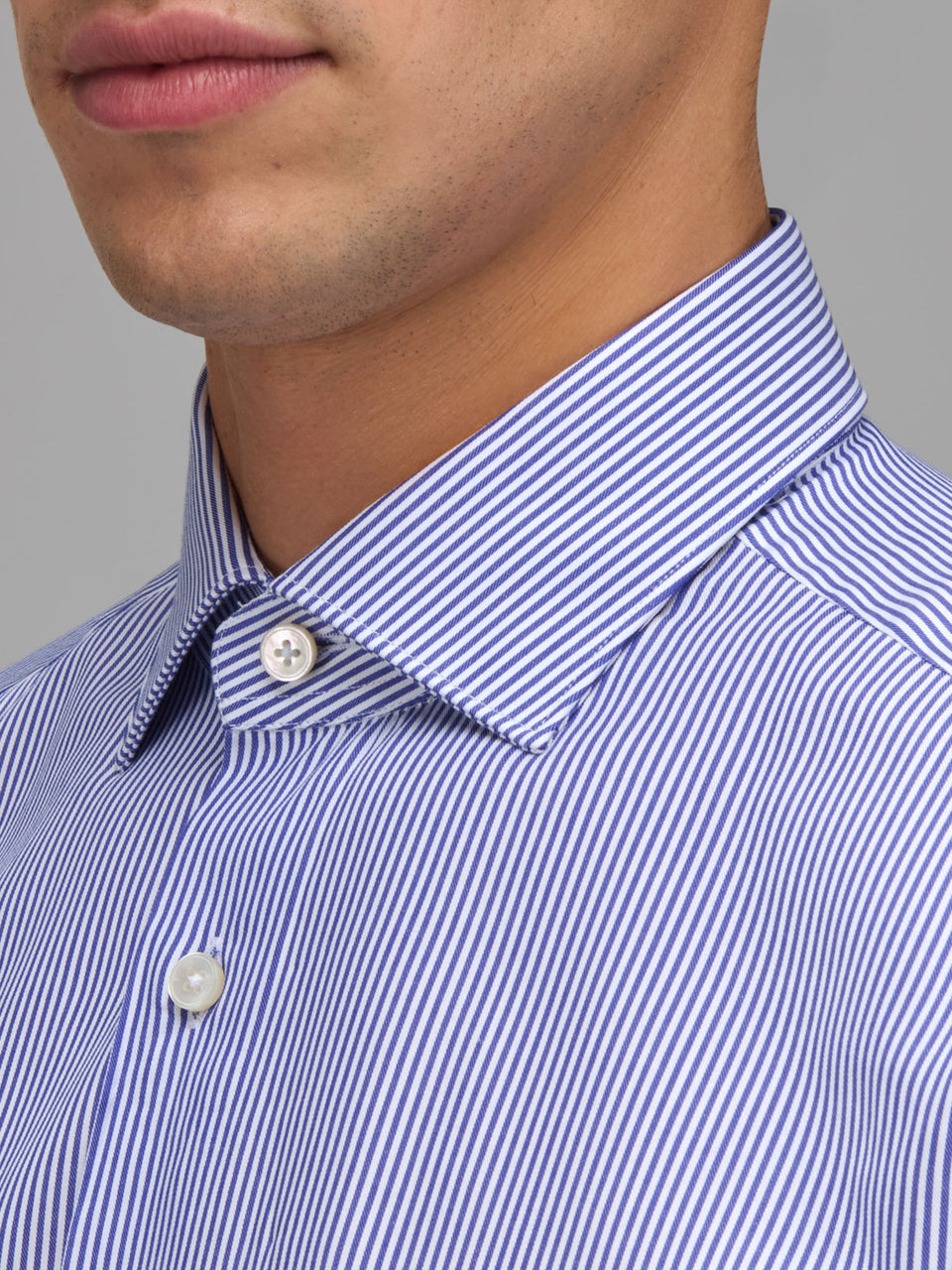 CAMICIA UOMO XACUS TRAVEL SHIRT RIGATA TAYLOR 11810 WF558ML