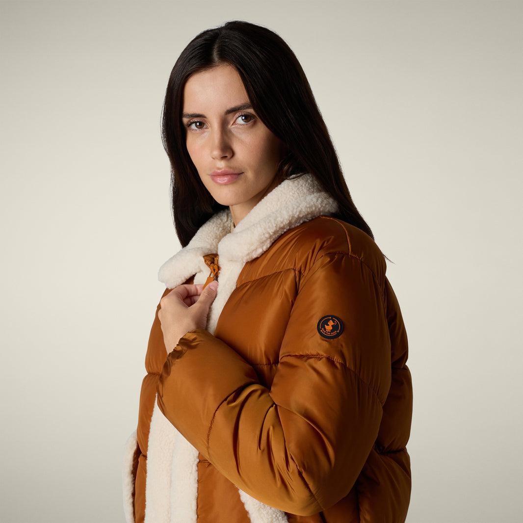 PIUMINO DONNA AI SAVE THE DUCK HONEY D32338W MEGA
