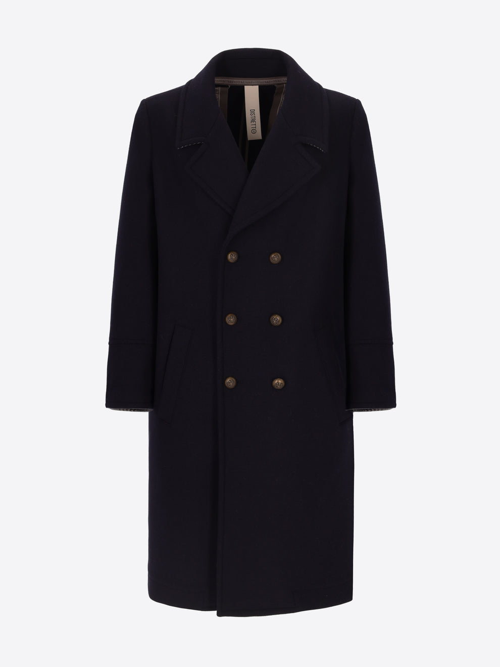 CAPPOTTO UOMO DOPPIO PETTO DISTRETTO12 MIRO OVER COAT CP1603