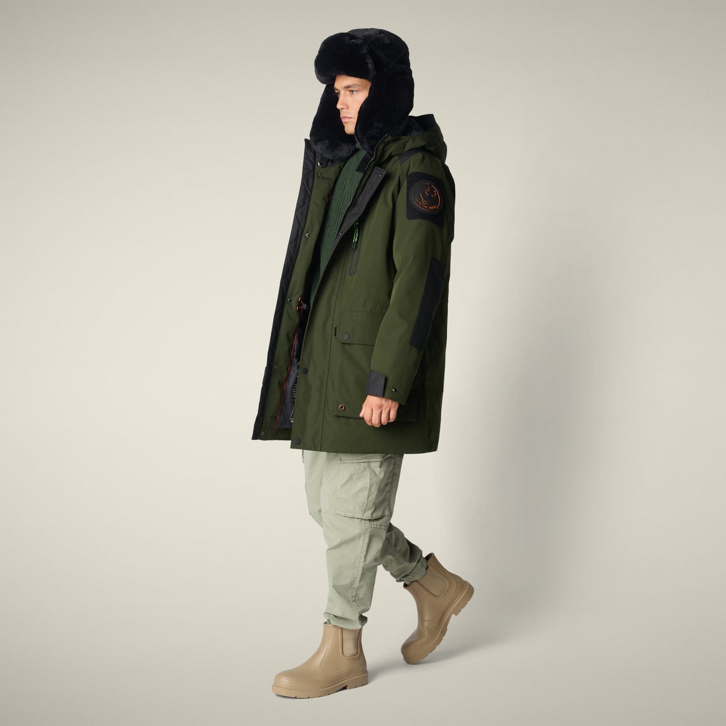 PIUMINO ARTIC UOMO SAVE THE DUCK AI KAILASH P42377M MONT