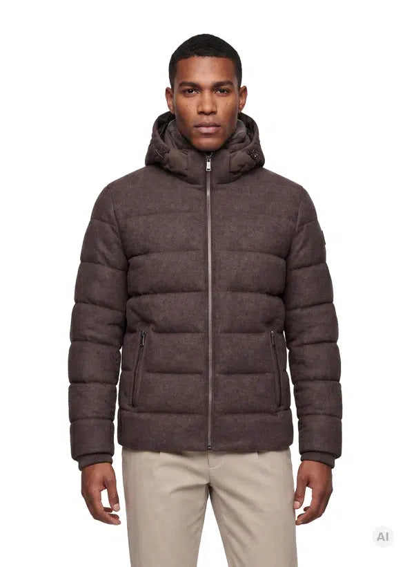 PIUMINO LANA UOMO MILESTONE MASON