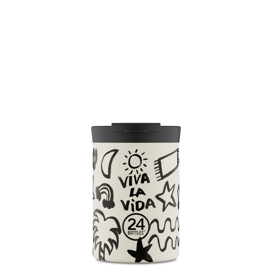 TRAVEL TUMBLER CLIMA 24BOTTLE 350ML VIVA LA VIDA