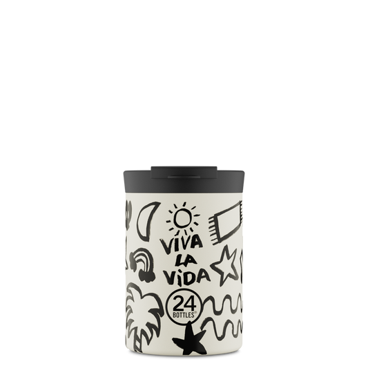 TRAVEL TUMBLER CLIMA 24BOTTLE 350ML VIVA LA VIDA