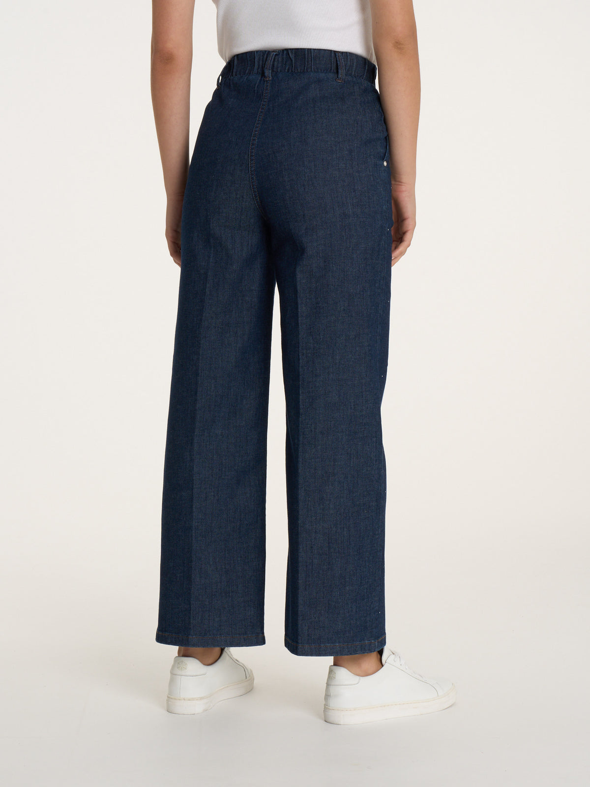 JEANS LEGGERO BRILLANTINI DONNA CROPP PE DP24P4