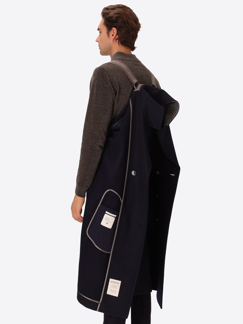 CAPPOTTO UOMO DOPPIO PETTO DISTRETTO12 MIRO OVER COAT CP1603