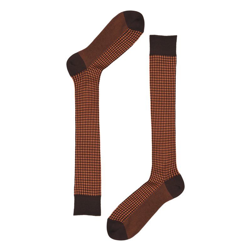 CALZE LUNGA RED UOMO HERITAGE ROMBO 64918G