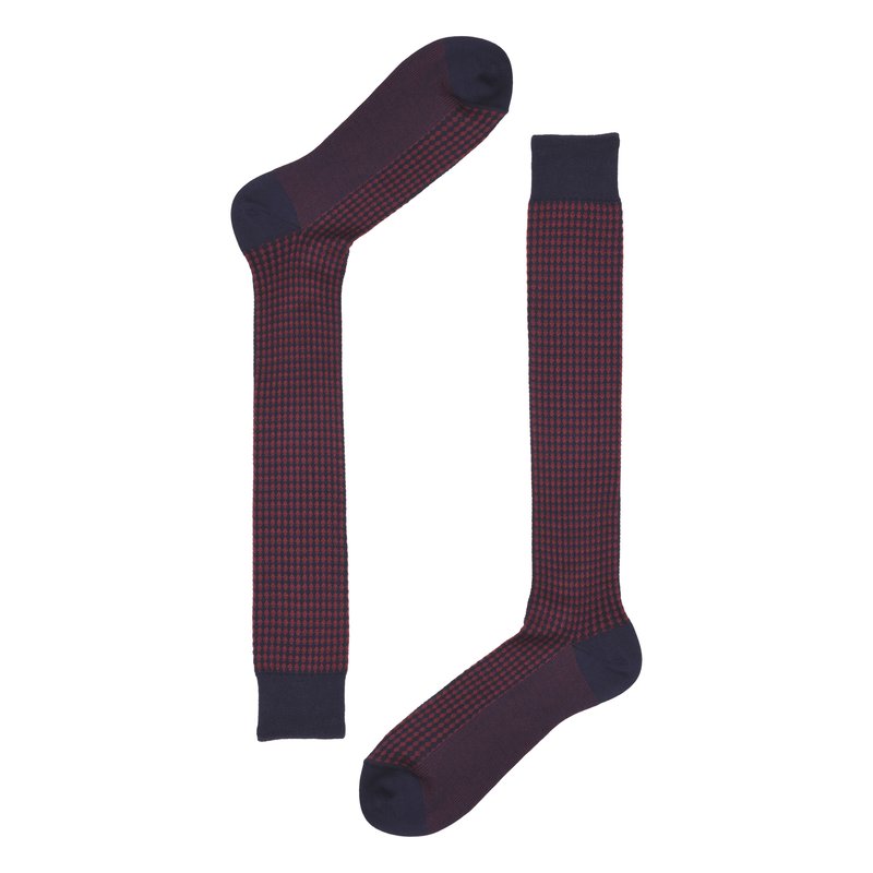 CALZE LUNGA RED UOMO HERITAGE ROMBO 64918G