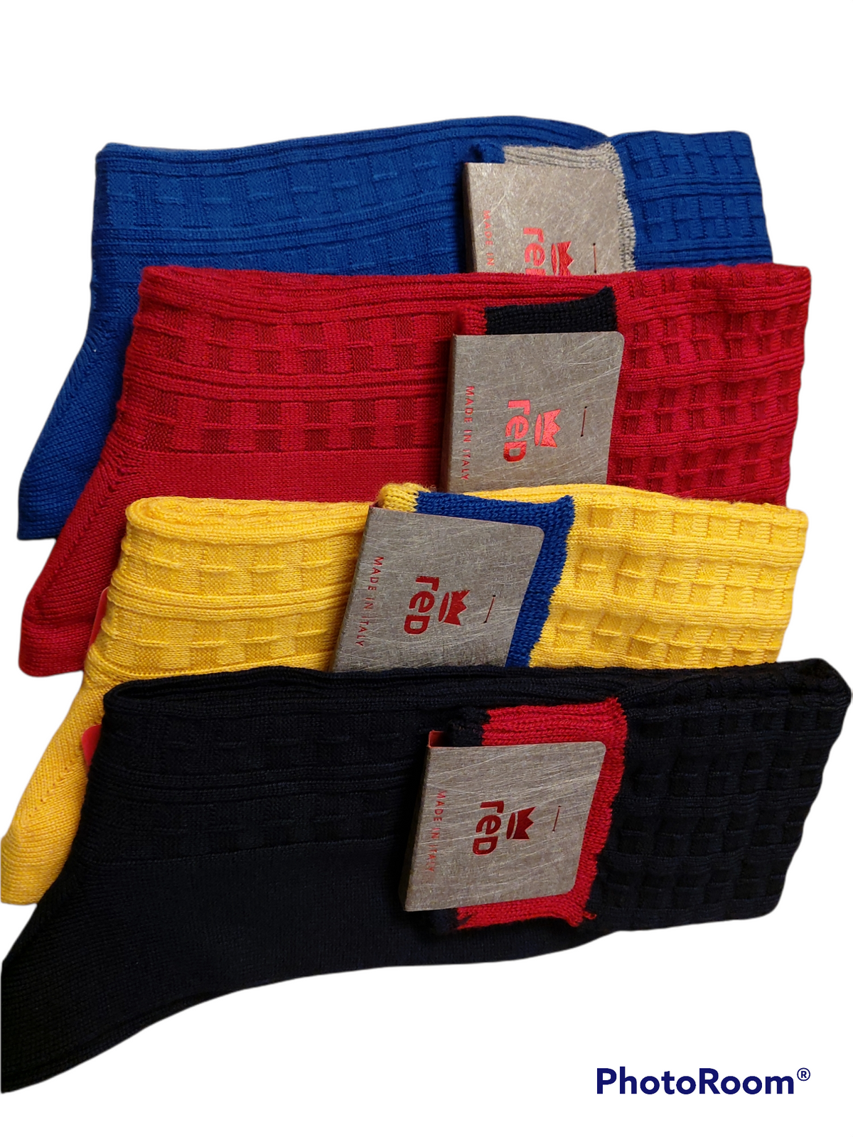 CALZE UOMO LUNGA RED 63470G LANA