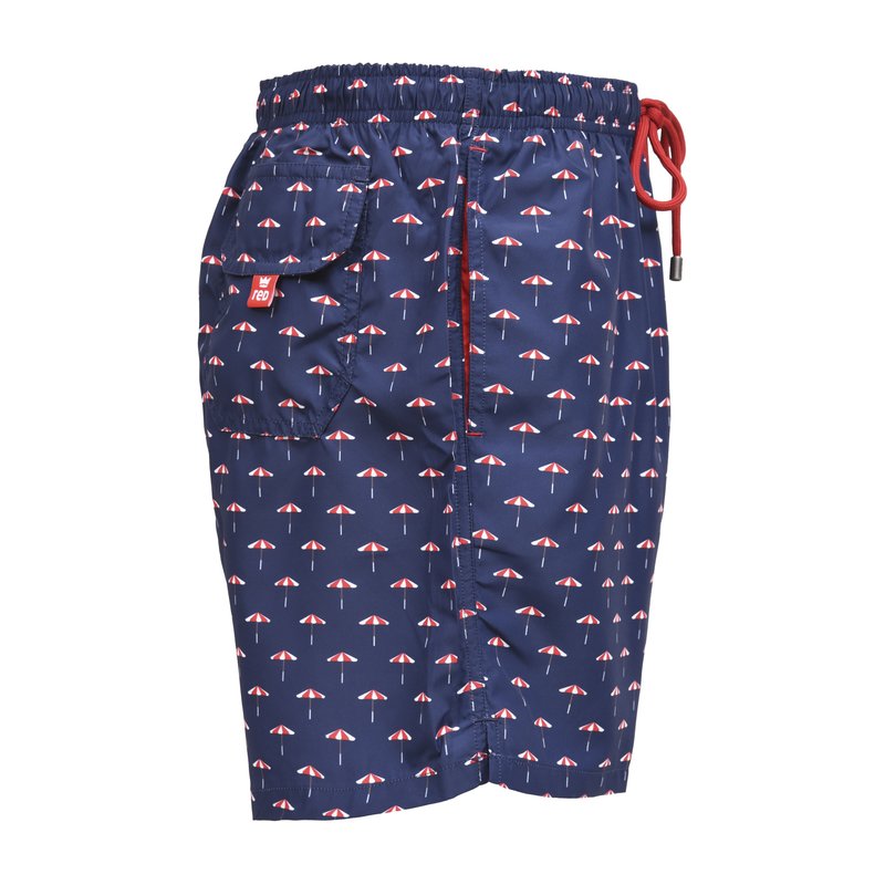 BOXER MARE UOMO RED OMBRELLONI