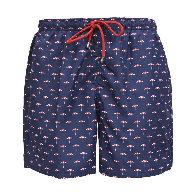 BOXER MARE UOMO RED OMBRELLONI